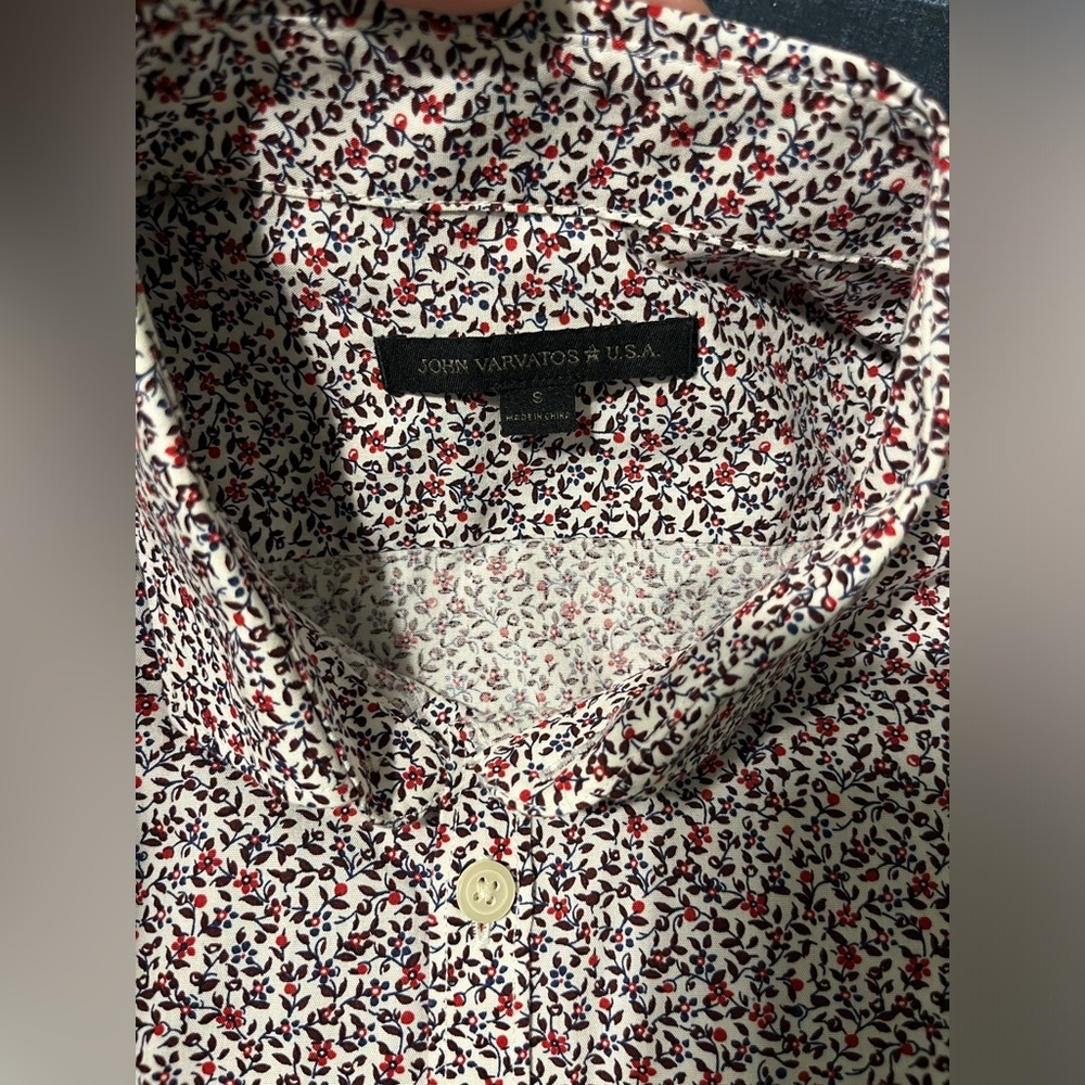 John Varvatos button down